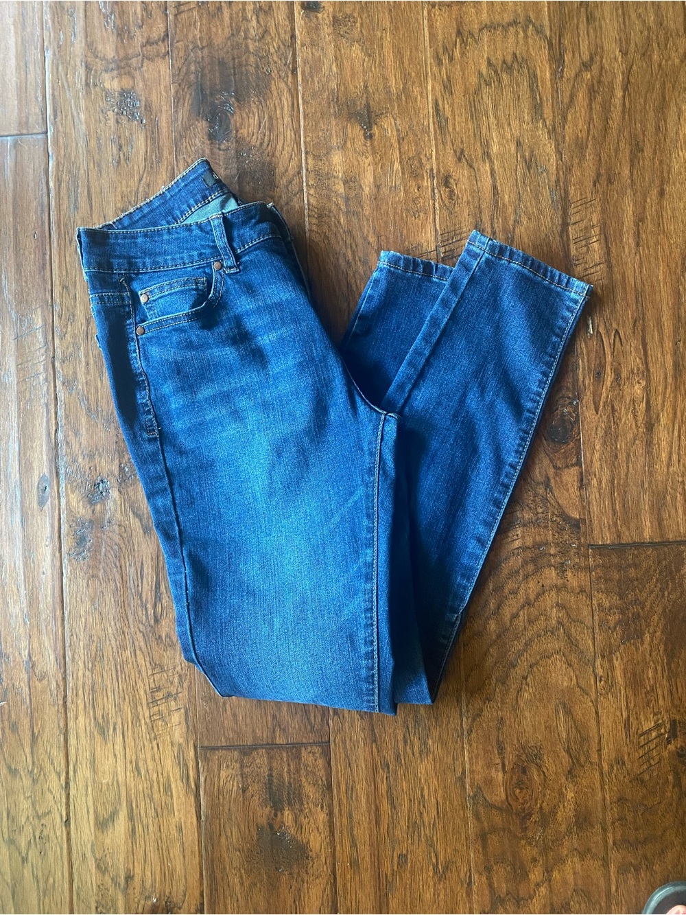 d. jeans light and dark blue mixed denim jeans